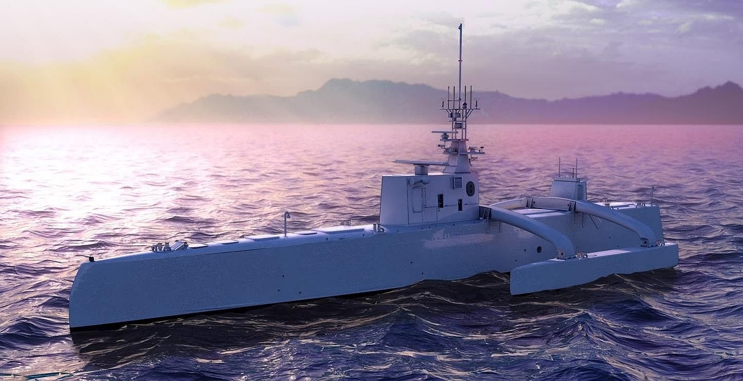 modern warships drone