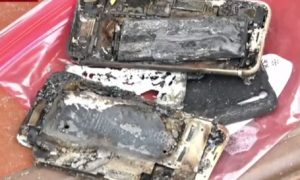 iPhone 7 explodes