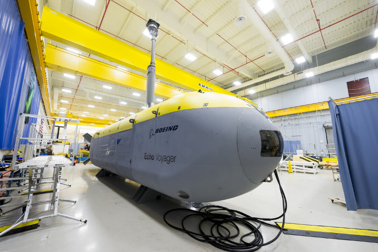 Echo Voyager Boeing underwater drones
