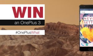 Win an OnePlus 3