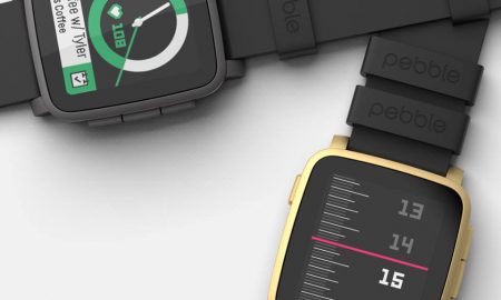 Pebble Fitbit smartwatch