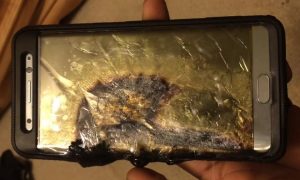Samsung Galaxy Note 7 battery design flaw