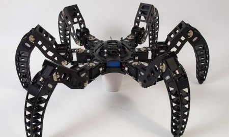 spider robot 3D printed