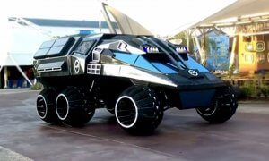 nasa batmobile mars rover