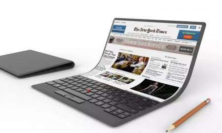 bendable thinkpad concept