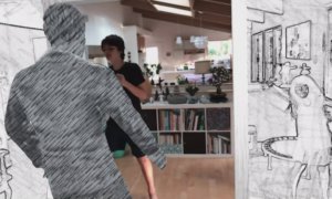 augmented reality take on me a-ha music video ar app