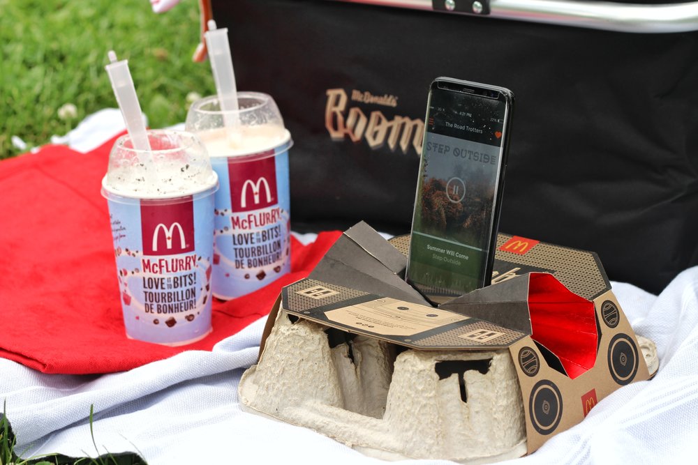 McDonalds Boombox a speaker amplifier for your smartphone