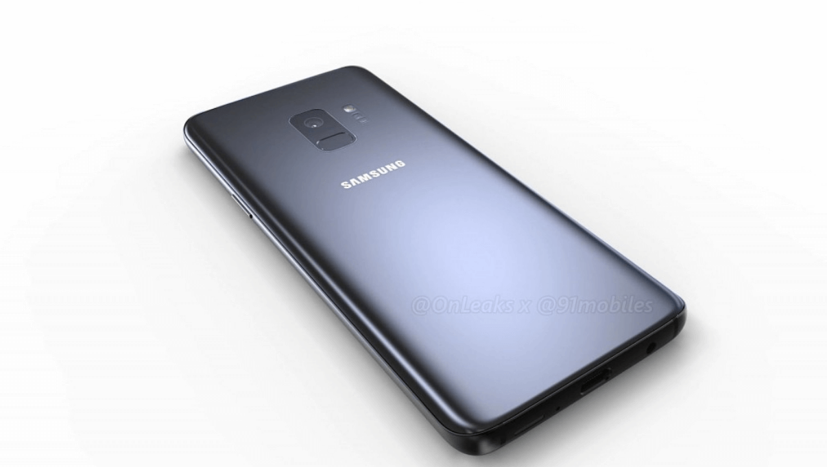 Samsung Galaxy S9 leaked renders S9+