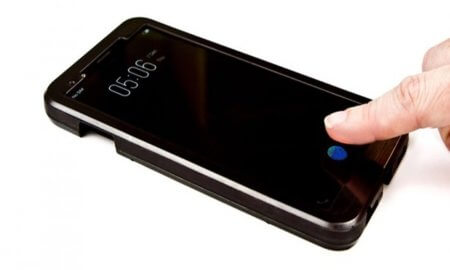 Synaptics vivo smartphone fingerprint scanner in display biometric authentication
