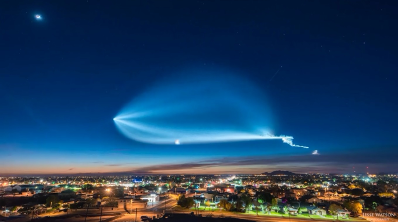 spacex falcon 9 rocket launch
