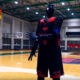 cue basketball robot robotic sports