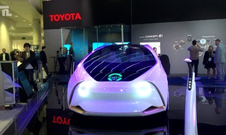 toyota futuristic autonomous car