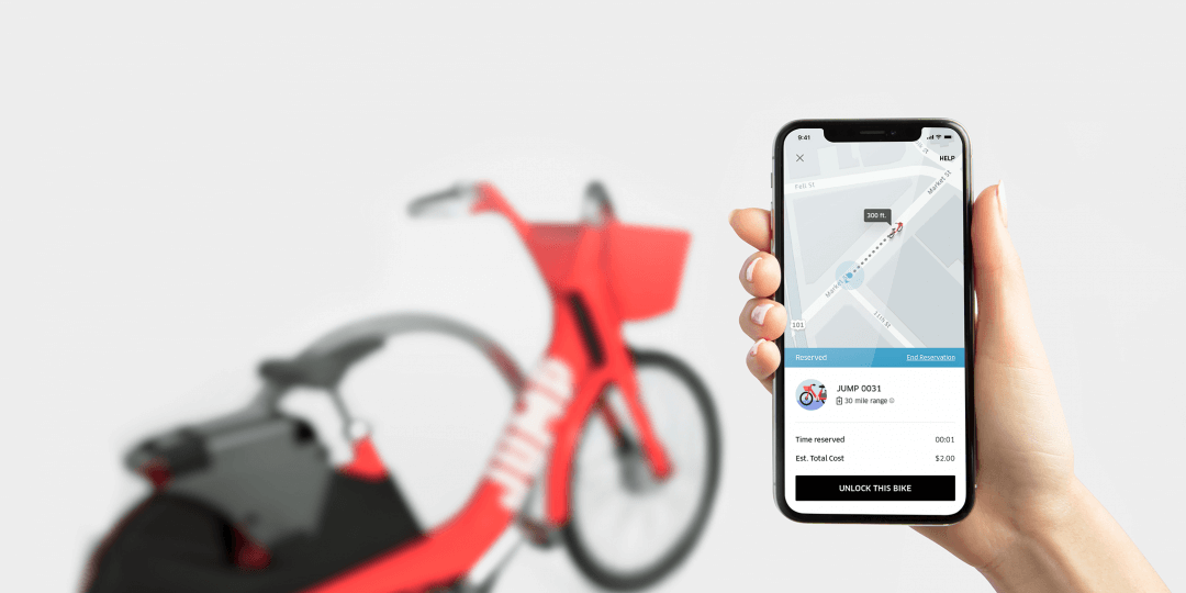 uber buys jump e-bike sharing
