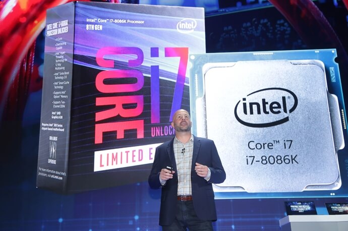 intel computex 2018 28 core processor intel contest