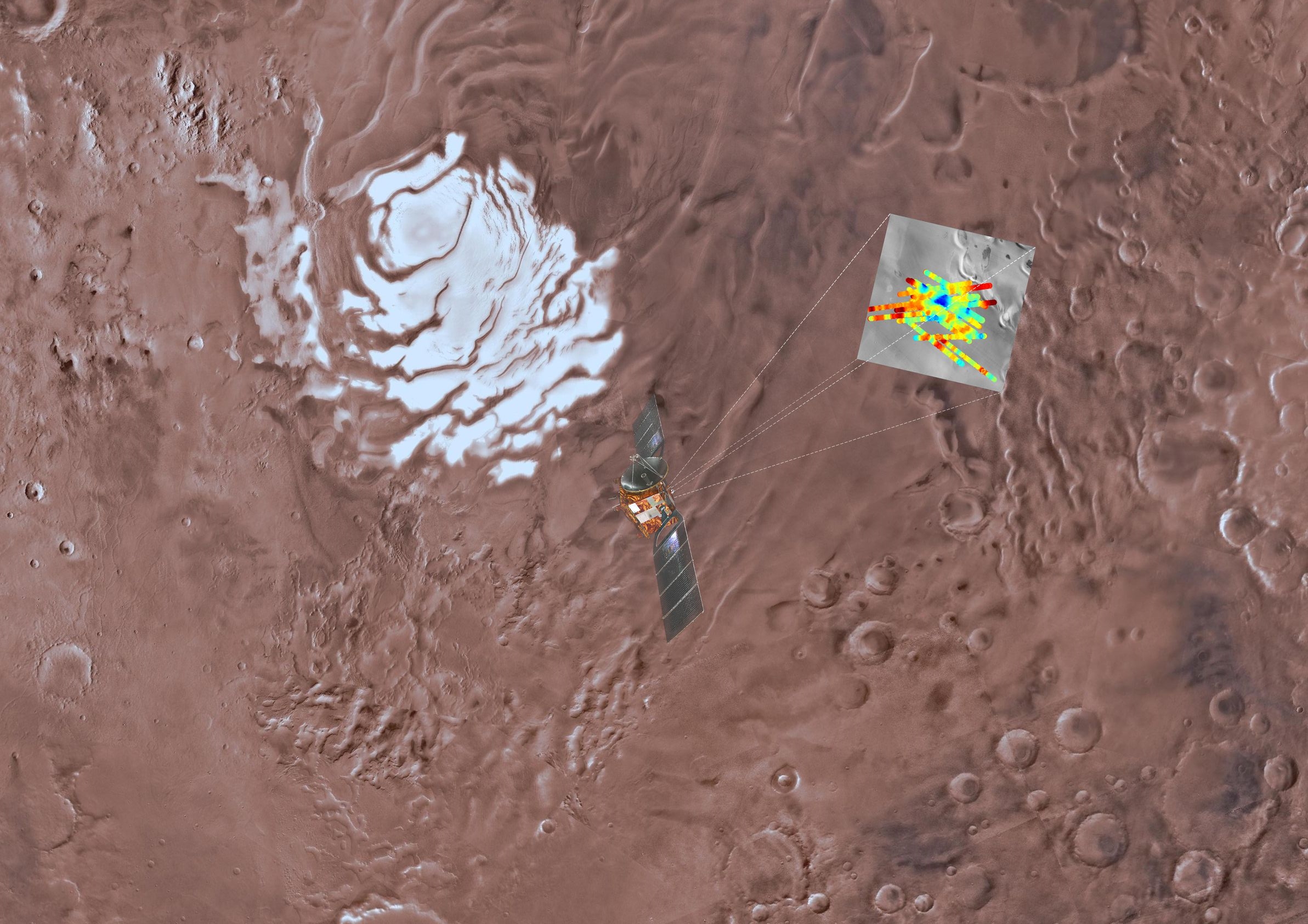 liquid water on mars marsis