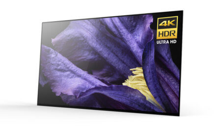 Sony MASTER Series A9F 4K HDR OLED TV (PRNewsfoto/Sony Electronics)