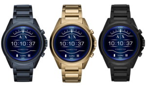 armani exchange connected smartwatch google wear os