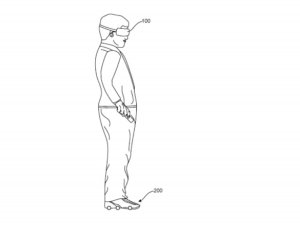 google patents motor vr shoes