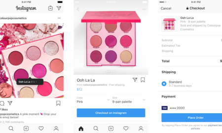 checkout for instagram brands
