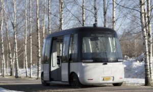 GACHA Self-Driving Shuttle Bus Powered with RoboSense All Weather LiDAR
