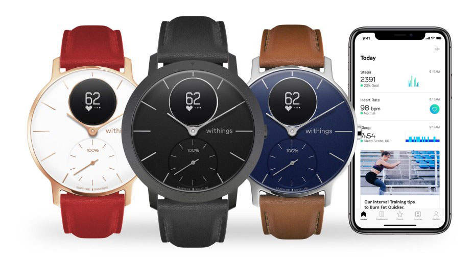 withings steel hr sapphire edition hybrid smartwatch