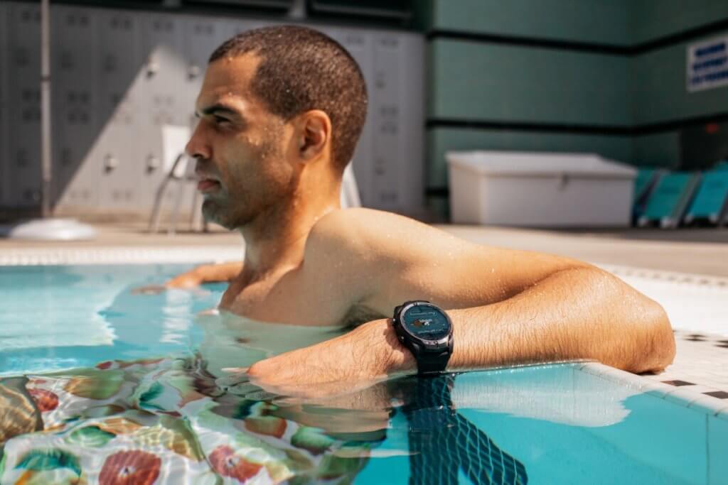 ticwatch pro 4G_LTE swimming