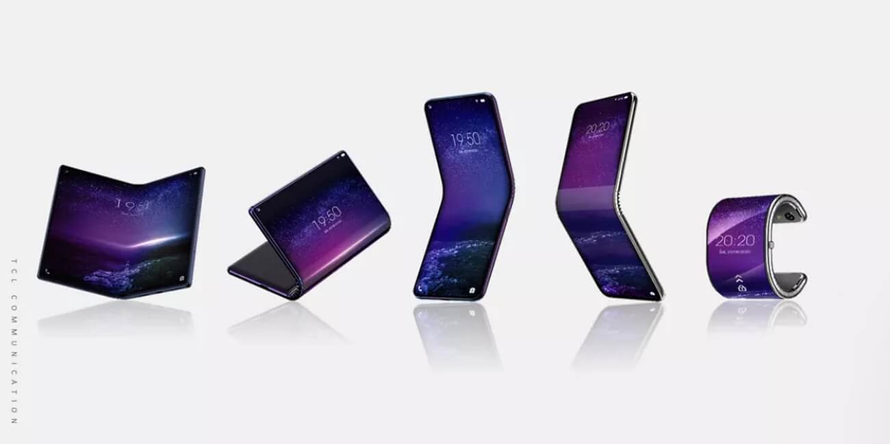 tcl foldable phone concepts