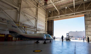 X-57 Mod II Vehicle Delivered to NASA Armstrong