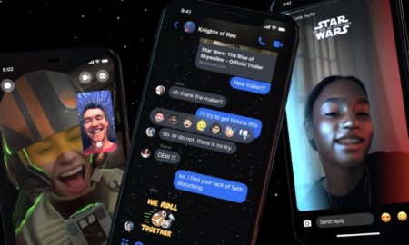 star wars rise of the skywalker messenger theme facebook