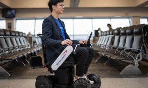 british airways self driving wheelchair jfk airport