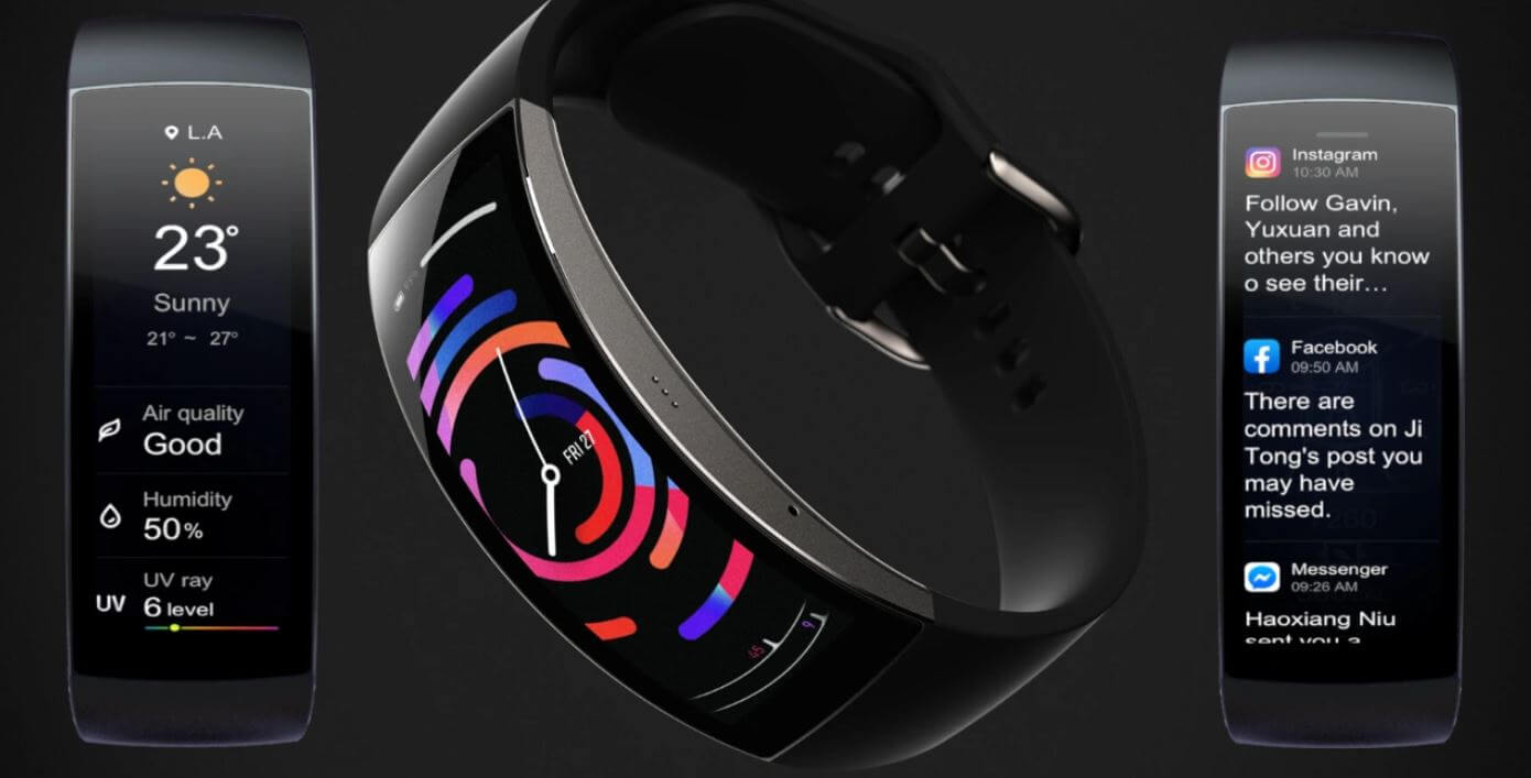 amazfit x ecg heart rated curved display smart band tracker