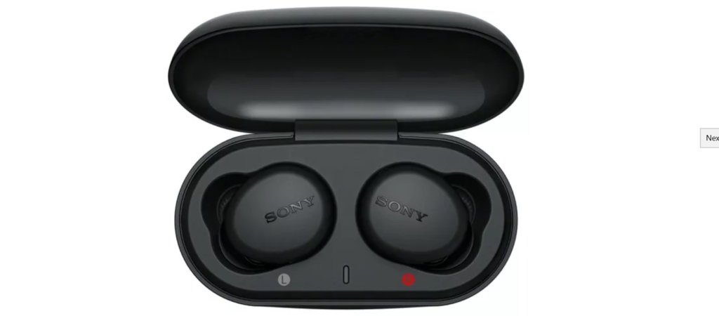 sony WF-XB700 Extra Bass true wireless earbuds