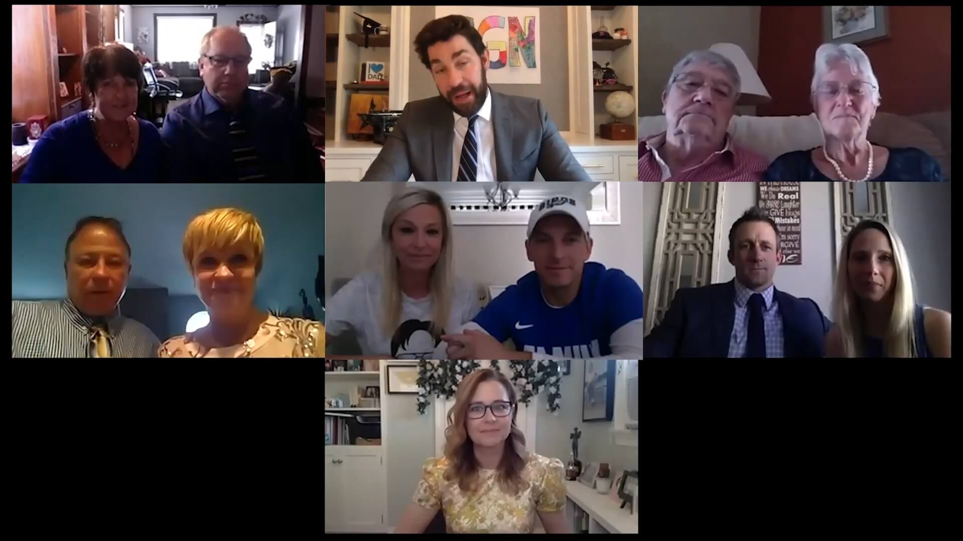 The Office Cast Reunites for Zoom Wedding_ Some Good News with John Krasinski Ep. 7 13-1 screenshot