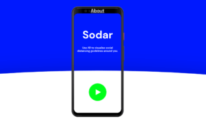 google sodar social distancing tool ar