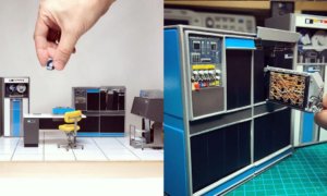 nicolas temese ibm 1401 mainframe miniature computer retro