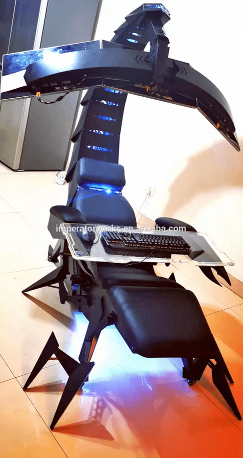 cluvens scorpion chair workstation gaming chair 4