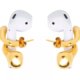 airpods earrings gold