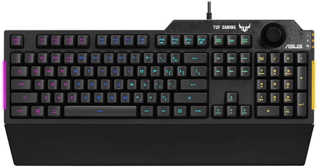 asus tuf k1 mechanical gaming keyboard under $50