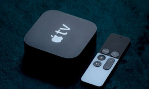 apple tv dongle and remote