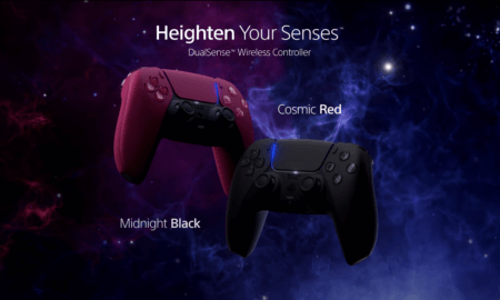 PlayStation 5 Sony Cosmic Red Midnight Black
