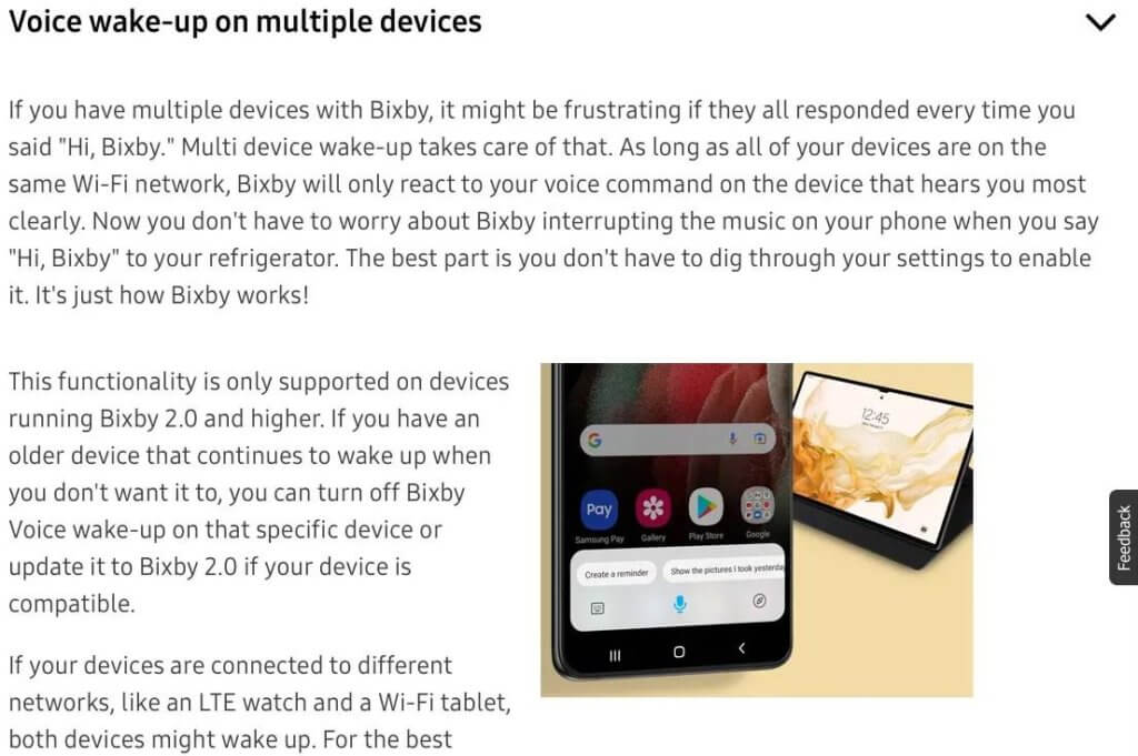 galaxy tab s8 ultra screenshot from samsung support page