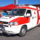 red cross ambulance